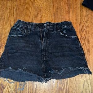Urban Outfitters Hi rise girlfriend denim shorts
